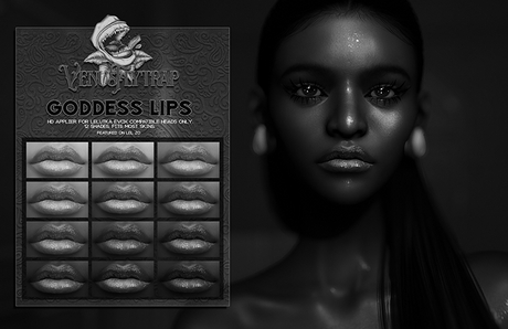 Second Life Marketplace - Venus Flytrap . Goddess Lips DEMO